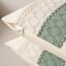 Sage Green Boho Cotton Couch Pillow Covers 18x18 Set of 2 Modern Farmhouse Rustic Throw Pillow Cases